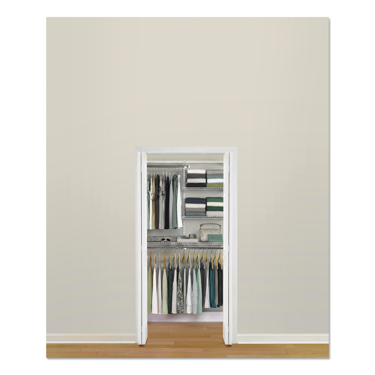 Rubbermaid Configurations 3-6 foot Closet Kit